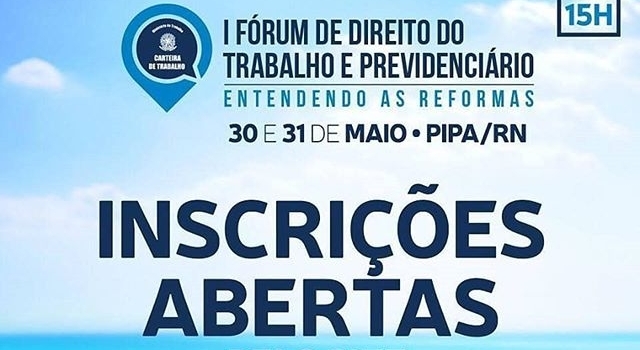  I Fórum de Direito do Trabalho e Previdenciário