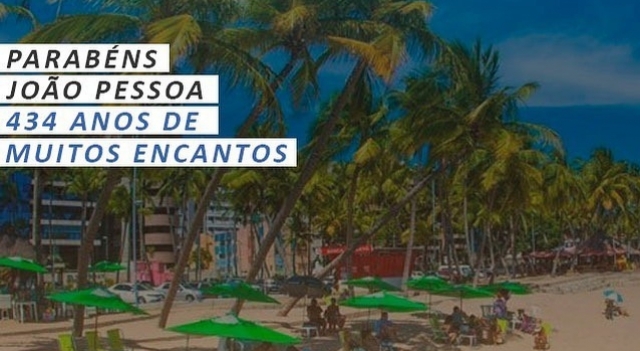 Parabéns João Pessoa/PB!