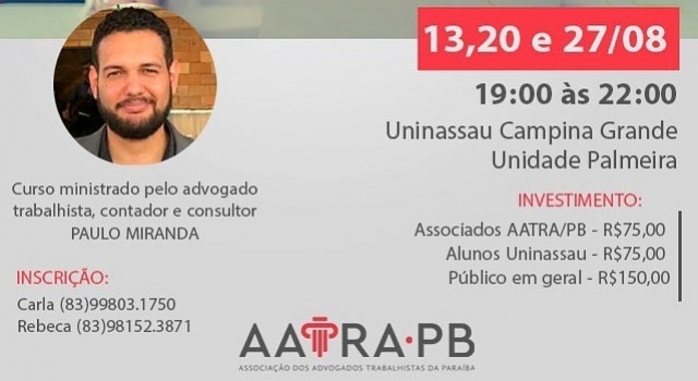 CURSO PJE-CALC (CAMPINA GRANDE)